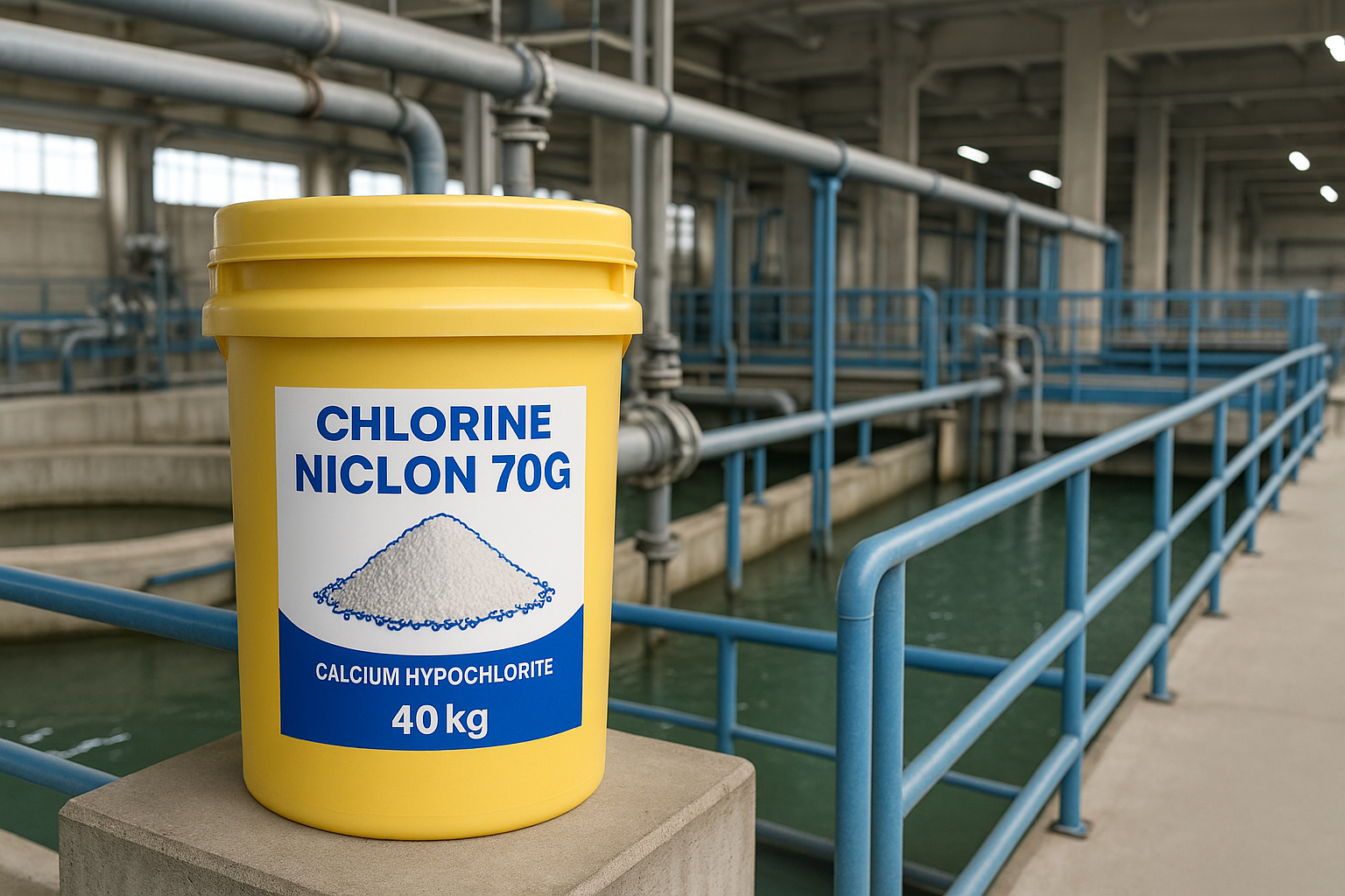 Hóa chất Clo Niclon 70G dạng bột