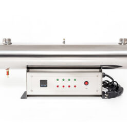 Bộ đèn UV diệt khuẩn nước SS 220W 48GPM lưu lượng 11m3h