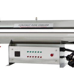 Bộ đèn UV diệt khuẩn nước SS 330W | Lưu lượng 16 m³/h – 72 GPM | Vỏ inox 304 – Diệt 99,9% vi khuẩn