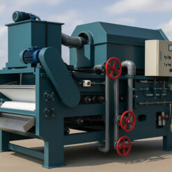 Máy Ép Bùn Băng Tải CHISHUN NBD-R – Dòng cao cấp tự động hoàn toàn, hiệu suất ép vượt trội, tiết kiệm năng lượng