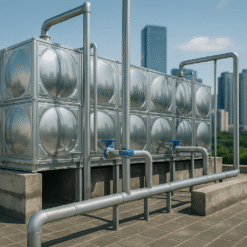 Hệ thống xử lý nước sinh hoạt bằng bồn Inox