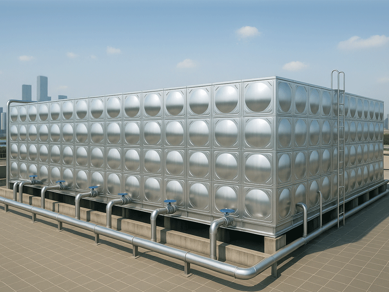 He thong loc nuoc sinh hoat bang be inox 4