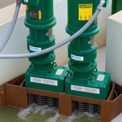 Máy nghiền rác thải 30K & 40K Open Channel Muffin Monster JWCE – Giải pháp xử lý rác cho kênh mở công nghiệp